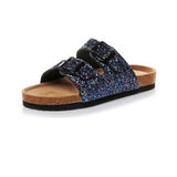 Women's Flip Flop Buckle Slip-On Summer Casual Slippers