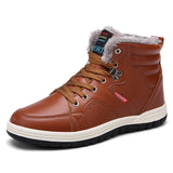 Men's Winter Waterproof Warm Casual Outdoor Non Slip Ankle Boots