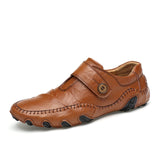 Men's Loafers & Slip-Ons Comfort Shoes Casual Daily Outdoor Leather Non-slipping Walking Shoes