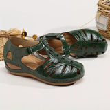 Women's Sandals Hollow Bow Comfortable Platform Sandals