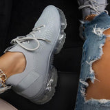 Women's Woven Air Cushion Sneakers