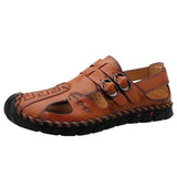 Men's Leather Soft Fashion Sandals