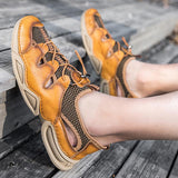 Men's Outdoor Non-Slip Casual Handmade Shoes