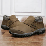 Men's Winter Snow Boots With Fur Winter Shoes