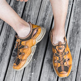 Men's Outdoor Non-Slip Casual Handmade Shoes