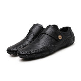 Men's Loafers & Slip-Ons Comfort Shoes Casual Daily Outdoor Leather Non-slipping Walking Shoes