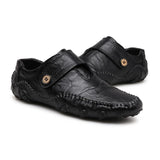 Men's Loafers & Slip-Ons Comfort Shoes Casual Daily Outdoor Leather Non-slipping Walking Shoes