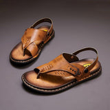 Men's Comfy Soft Clip Toe Casual Two Ways Thong Sandals