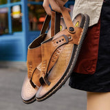 Men's Comfy Soft Clip Toe Casual Two Ways Thong Sandals