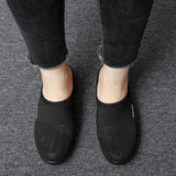 Women Daily Fly Knit Fabric Summer Air Cushion Mule Slippers