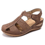 Women's Sandals Round Toe Wedge Sandals