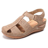 Women's Sandals Round Toe Wedge Sandals