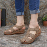 Women's Sandals Round Toe Wedge Sandals