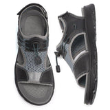 Men's Casual Leather Sandals Soft-soled Beach Shoes