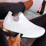 Women's Daily Slip-On Knit Sneakers