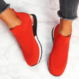 Women's Daily Slip-On Knit Sneakers