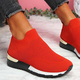 Women's Daily Slip-On Knit Sneakers