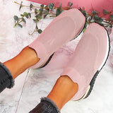 Women's Daily Slip-On Knit Sneakers