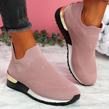 Women's Daily Slip-On Knit Sneakers