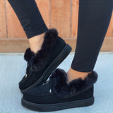 Winter Comfy Suede Casual Fashion Flat Snow Boots