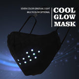 Voice-activated LED Mask