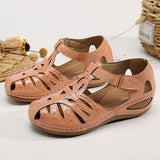 Women's Sandals Hollow Bow Comfortable Platform Sandals